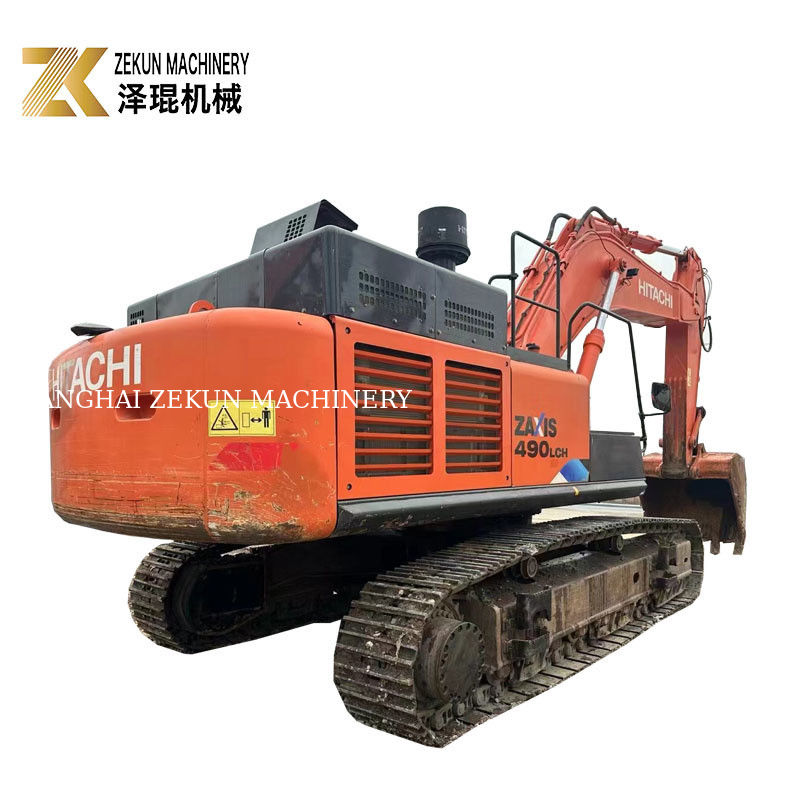 Excavateur d'origine 49T Hitachi ZX 490 LCA-5A utilisé avec autre système hydraulique