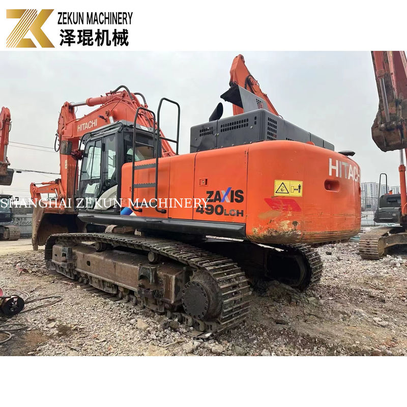 Excavateur d'origine 49T Hitachi ZX 490 LCA-5A utilisé avec autre système hydraulique