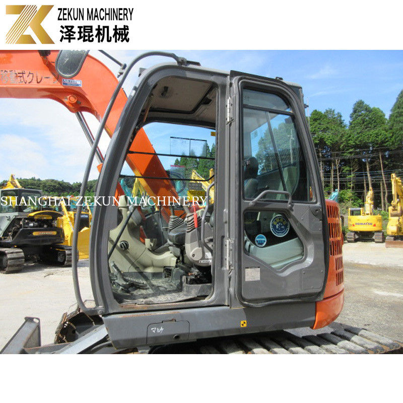 Mini-excavatrice japonaise utilisée Hitachi ZX 60 65 70 75 avec 2001-4000 heures de travail