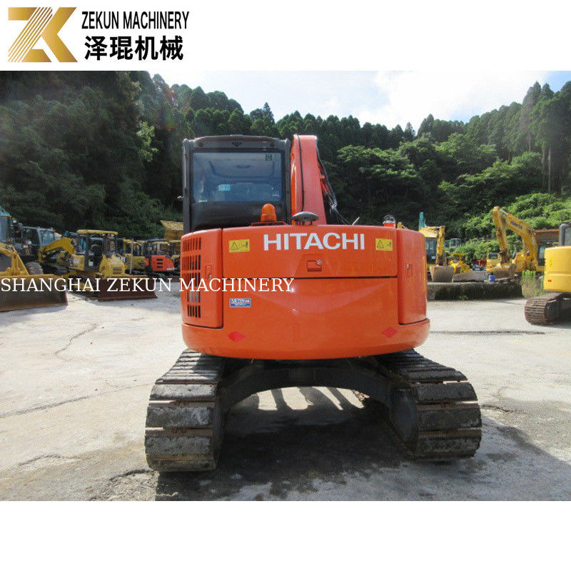 Mini-excavatrice japonaise utilisée Hitachi ZX 60 65 70 75 avec 2001-4000 heures de travail