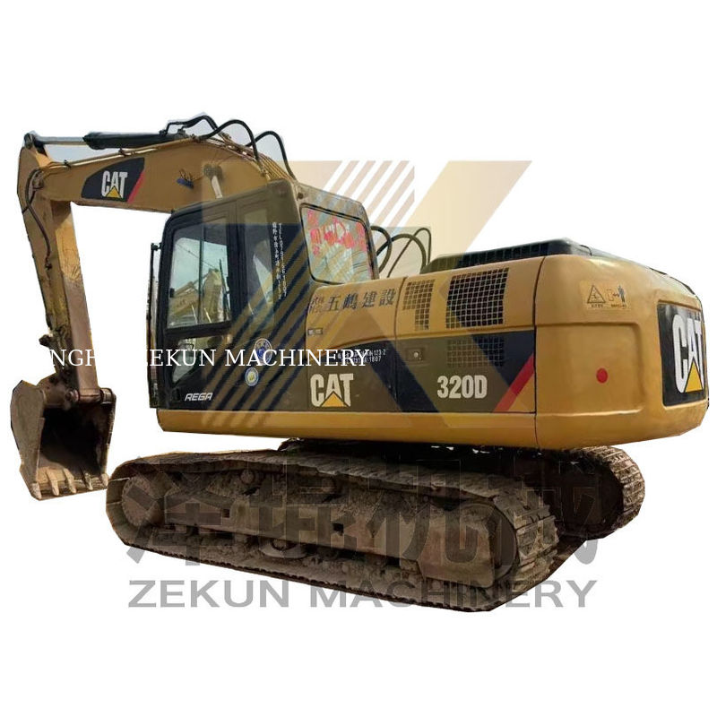 Excavateur Cat 320D d'occasion au Japon avec 20000 kg de poids de la machine en bon état