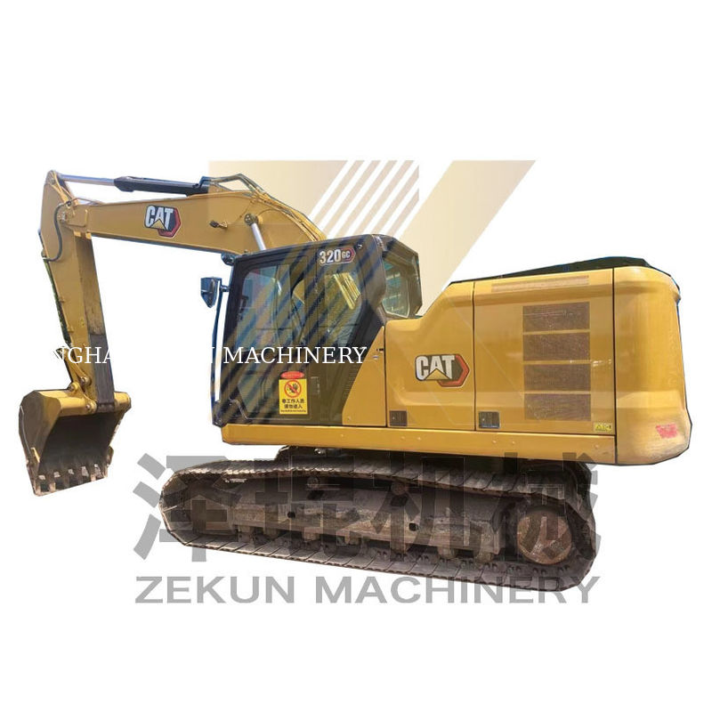 2020 Cat 320GC Excavateur à rouleaux d'occasion avec une capacité de seau de 1,19 m3 à Shanghai