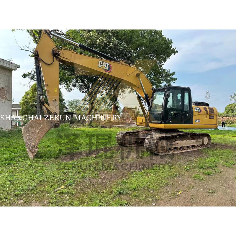 Faible temps de travail Excavateur Caterpillar Cat 320GX avec moteur C4.4 à Shanghai 2021 Année