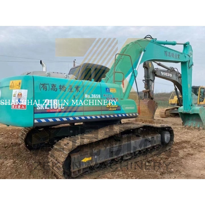 2007 Année d'utilisation de seconde main SK210 SK210LC SK210-8 SK210-6 Excavatrice avec moteur japonais