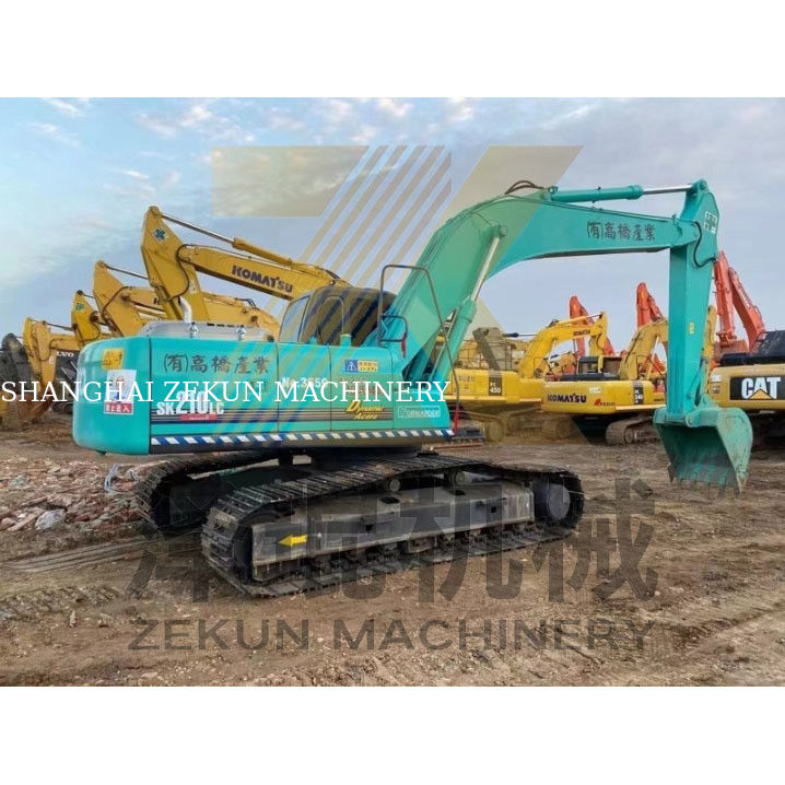 2007 Année d'utilisation de seconde main SK210 SK210LC SK210-8 SK210-6 Excavatrice avec moteur japonais