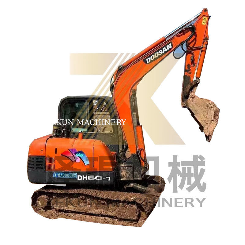 5500 KG Doosan60-7 DH55/DH60-7/80-7 DH60/DH60-7 Excavateur avec 0 à 2000 heures de travail