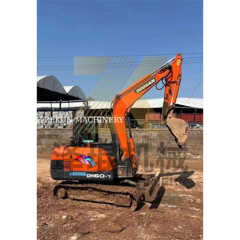 5500 KG Doosan60-7 DH55/DH60-7/80-7 DH60/DH60-7 Excavateur avec 0 à 2000 heures de travail