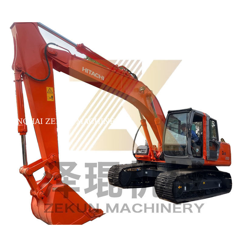 Excavateur d'occasion de 110 kW ZX200 Excavateur lourd d'occasion pour vos besoins de construction