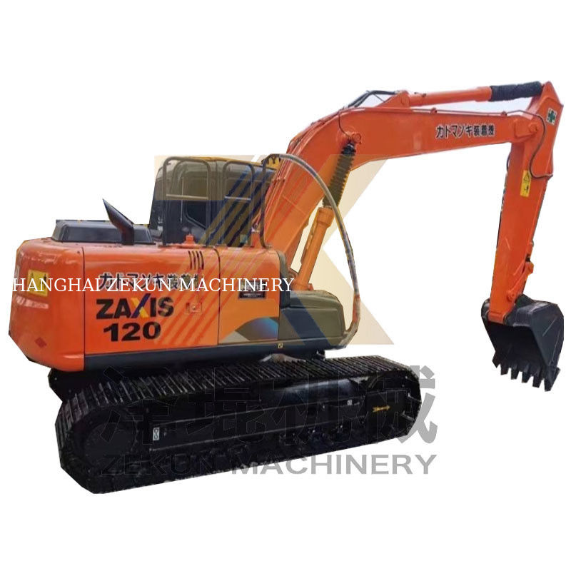 Excavateur Hitachi ZX120 Final Drive avec pompe hydraulique et capacité de seau de 0,81 m3