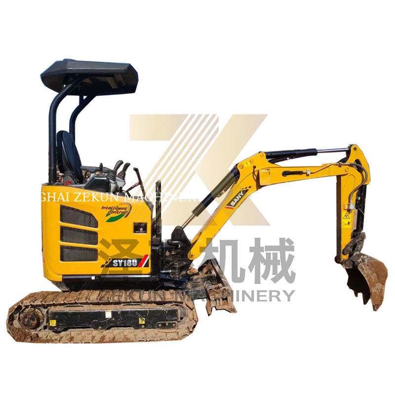En bon état SANY SY18 mini-excavatrice de 1,8 tonne avec autre cylindre hydraulique