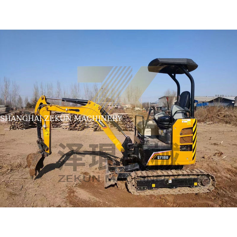 En bon état SANY SY18 mini-excavatrice de 1,8 tonne avec autre cylindre hydraulique