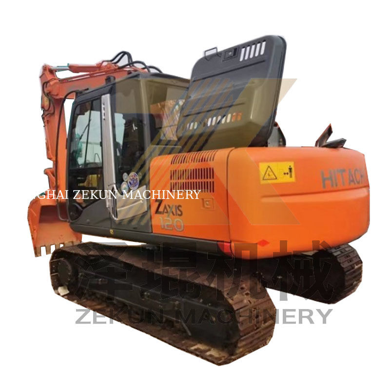 Excavatrice utilisée Hitachi ZX120-3 avec pompe hydraulique d'origine et 93 kW