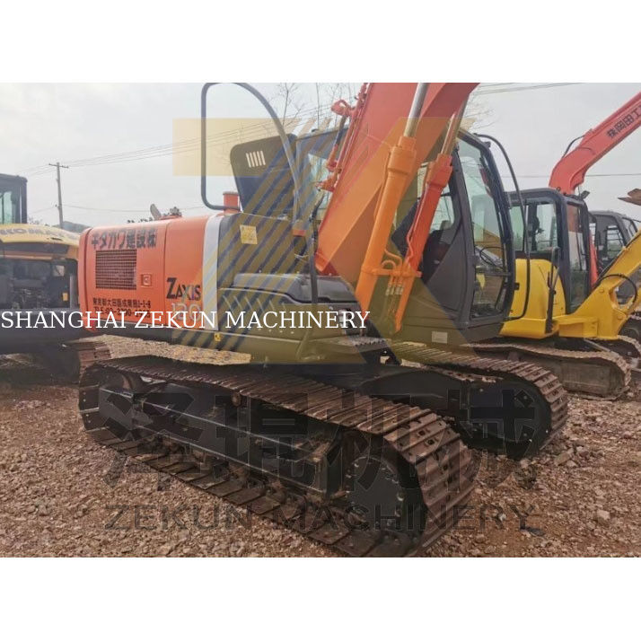 Excavatrice utilisée Hitachi ZX120-3 avec pompe hydraulique d'origine et 93 kW