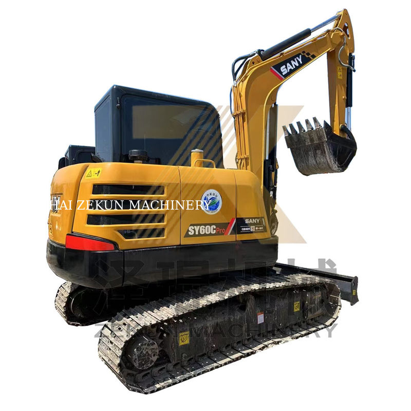 Autres excavatrices utilisées à Shanghai 6000 kg Poids de la machine et cylindre hydraulique