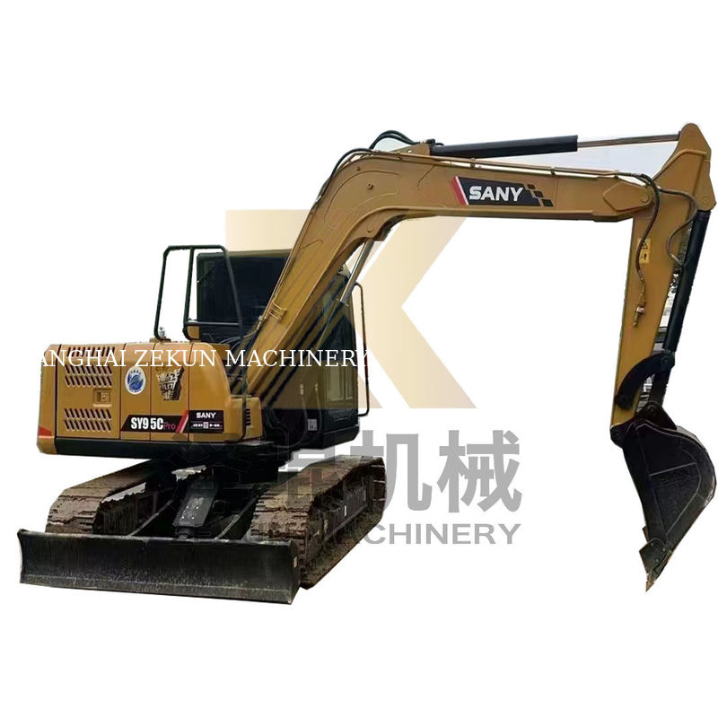 Mini-excavatrice utilisée SANY SY55C SY60C SY75C SY95C SY135C SY215C Pro avec moteur Kubota