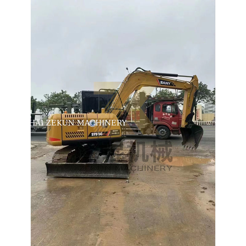 Mini-excavatrice utilisée SANY SY55C SY60C SY75C SY95C SY135C SY215C Pro avec moteur Kubota