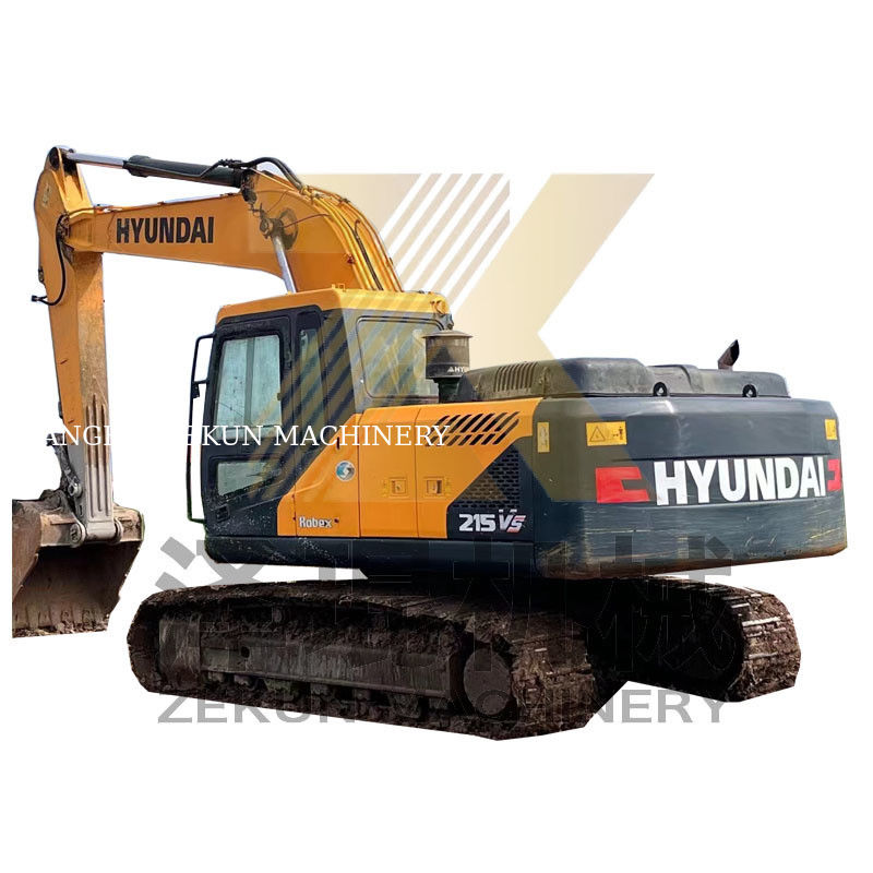 21000 kg Poids de la machine moteur Cummins utilisé Hyundai 215-9T 215-9S Excavator à Shanghai