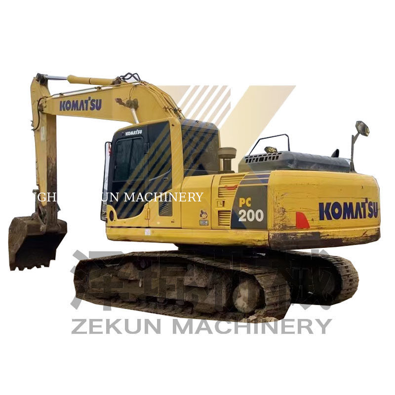 PC200-7 de seconde main Komatsu PC200-7 Creuseur à rouleaux à Shanghai PC-200-8M0 2019