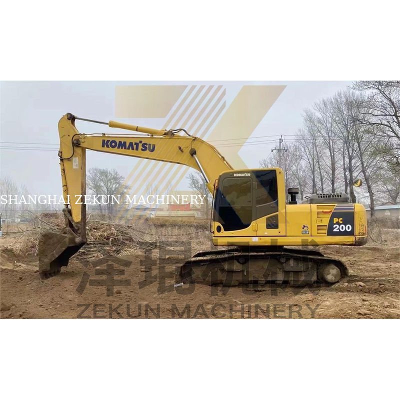 PC200-7 de seconde main Komatsu PC200-7 Creuseur à rouleaux à Shanghai PC-200-8M0 2019