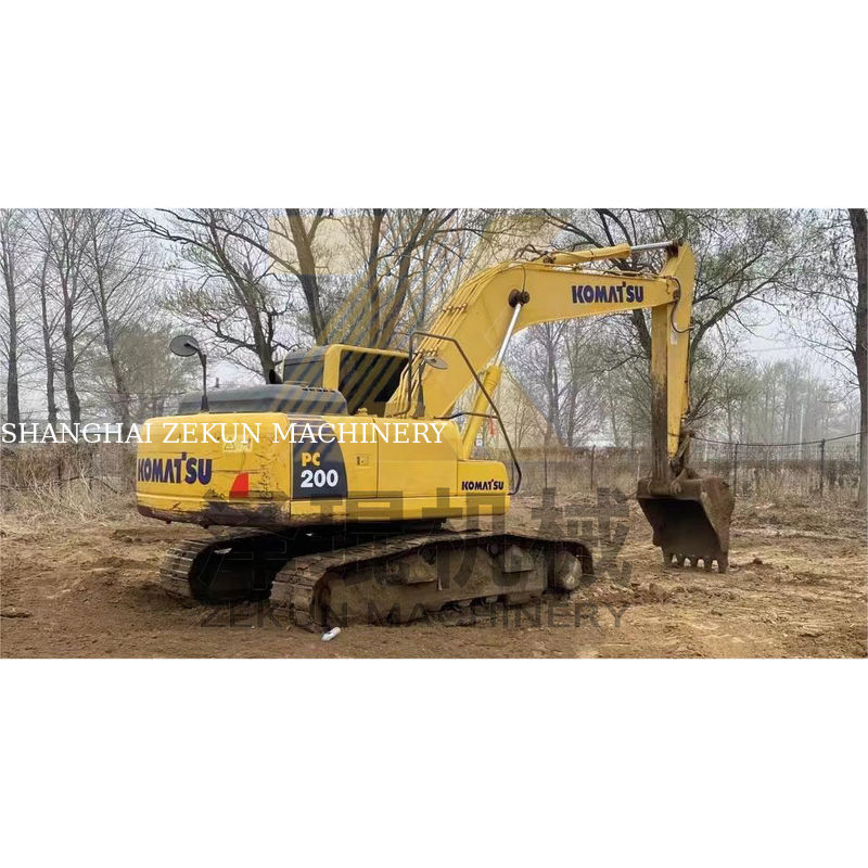 PC200-7 de seconde main Komatsu PC200-7 Creuseur à rouleaux à Shanghai PC-200-8M0 2019