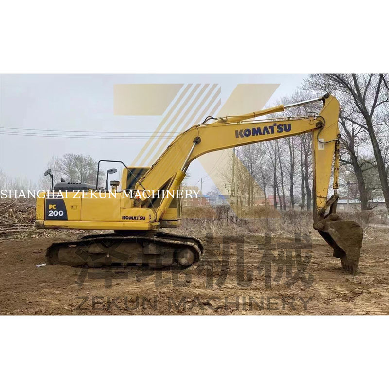 PC200-7 de seconde main Komatsu PC200-7 Creuseur à rouleaux à Shanghai PC-200-8M0 2019