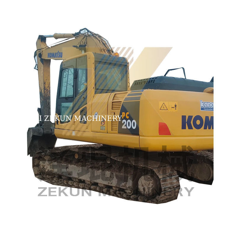 Komatsu PC200-7 PC200-8N1 Excavateur rampant avec moteur de 110 kW à Shanghai