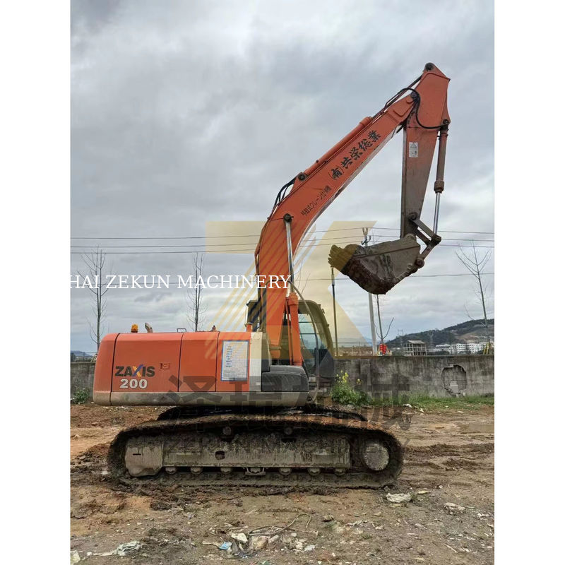 Hitachi ZX200-3 Crawler Excavator avec moteur ISUZU 6500 heures de travail à Shanghai