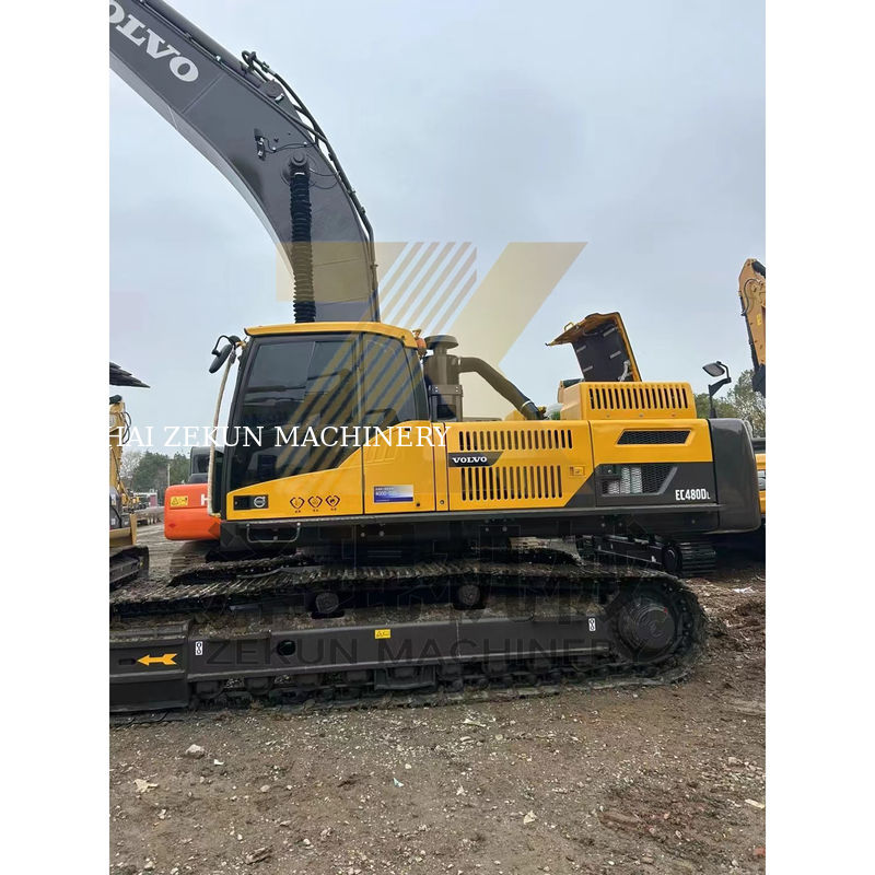 48000 KG Volvo EC380D EC480D EC480DL Excavateur d'occasion avec une puissance de 265 kW à Shanghai