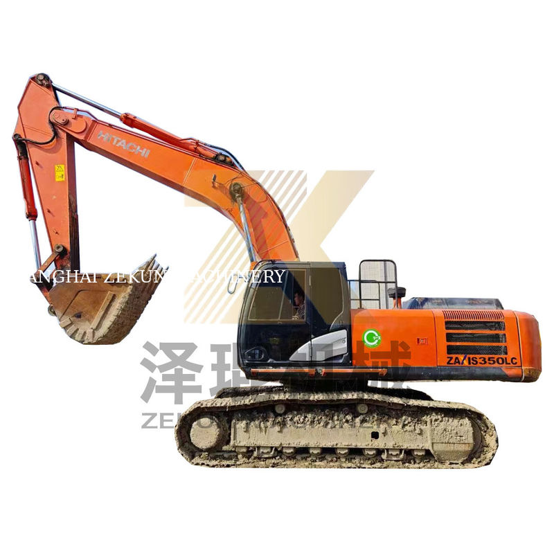 1.5 CBM Bucket Used Hitachi ZX350 ZX330-3 ZX350-3 ZX350H Excavateur avec moteur ISUZU