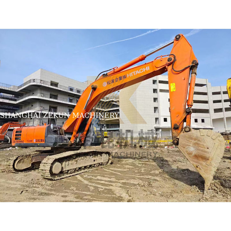 1.5 CBM Bucket Used Hitachi ZX350 ZX330-3 ZX350-3 ZX350H Excavateur avec moteur ISUZU