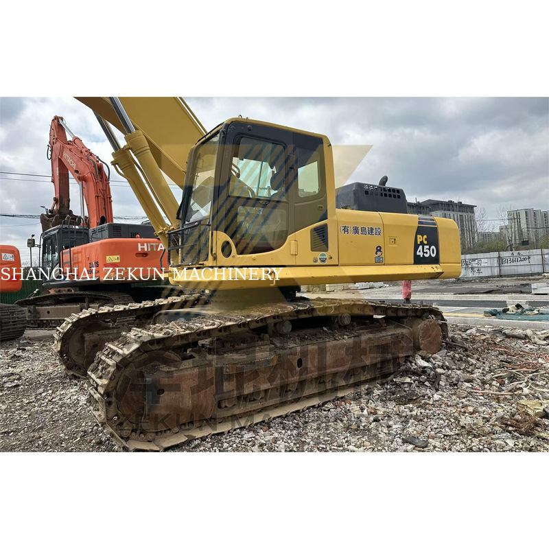 Excavateur multifonctionnel Komatsu PC450-8 d'occasion avec modèle Xilanh japonais d'origine 2023