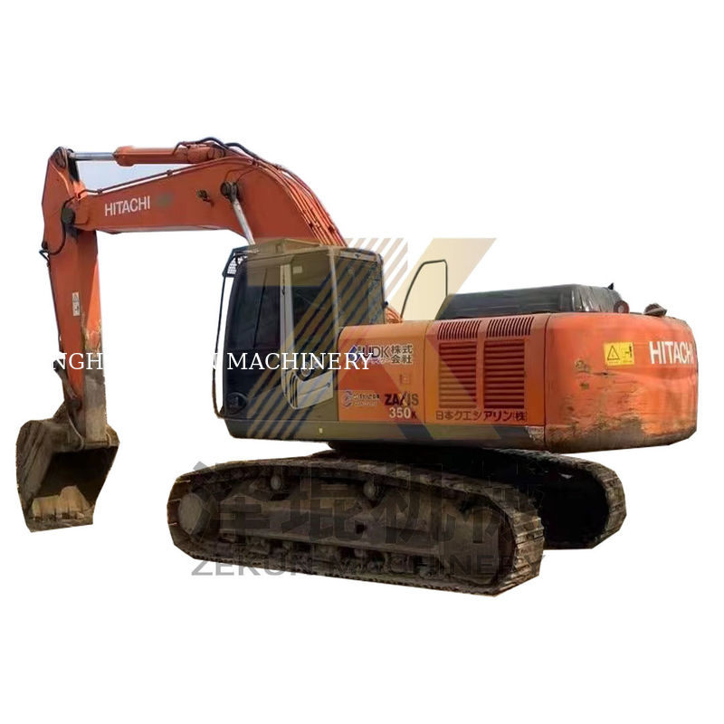 Excavateur Hitachi ZX350-3G d'occasion avec une capacité de 1,5 m3 dans un excellent état