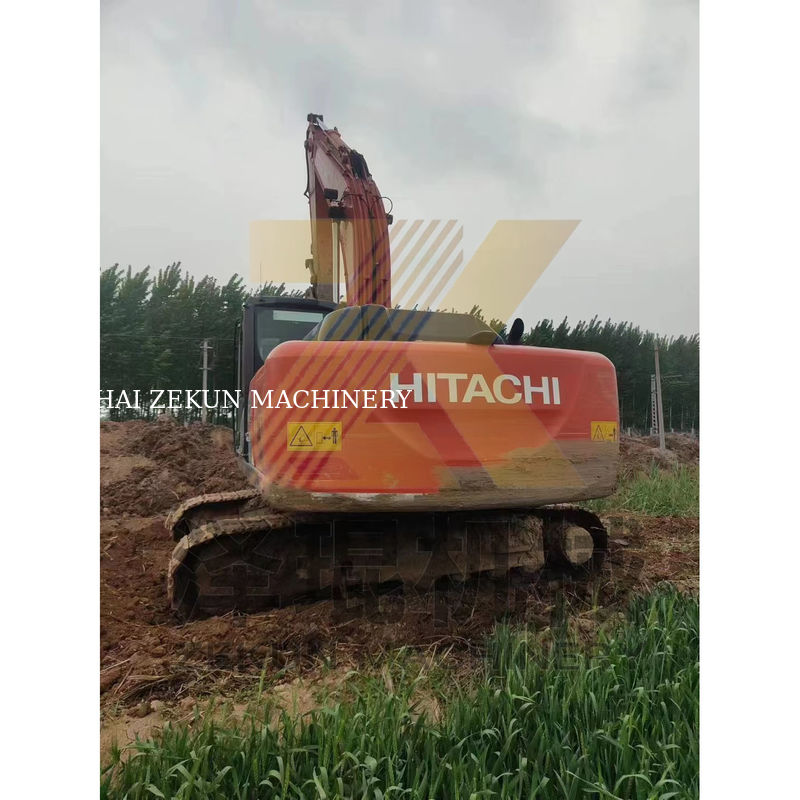 4475 Heures de travail utilisées Hitachi ZX200 ZX200-3 ZX200-6 Excavateur à rampe pour la construction