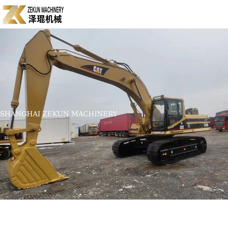 Autres excavatrices d'occasion japonaises Cat 330b de 30 tonnes avec soupape hydraulique et pompe