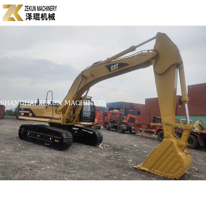Autres excavatrices d'occasion japonaises Cat 330b de 30 tonnes avec soupape hydraulique et pompe