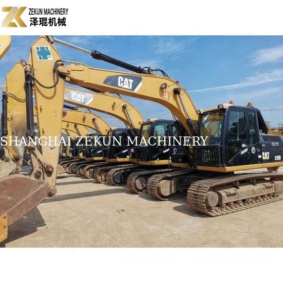 Excavatrice d'occasion de 15 tonnes Caterpillar 315D avec vanne hydraulique CAT et pompe hydraulique