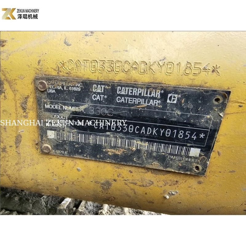 32300 KG Excavatrice utilisée CAT 330 pour le Japon