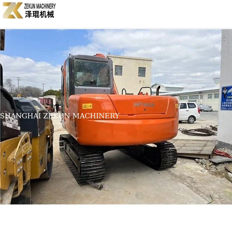 Excavateur Hitachi ZX70 d'occasion avec pompe hydraulique d'origine et 2001-4000 heures de travail