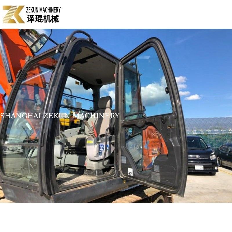 Excavateurs usés de 12 tonnes Hitachi ZX120 Excavateur ZX120-6 avec cylindre hydraulique d'origine