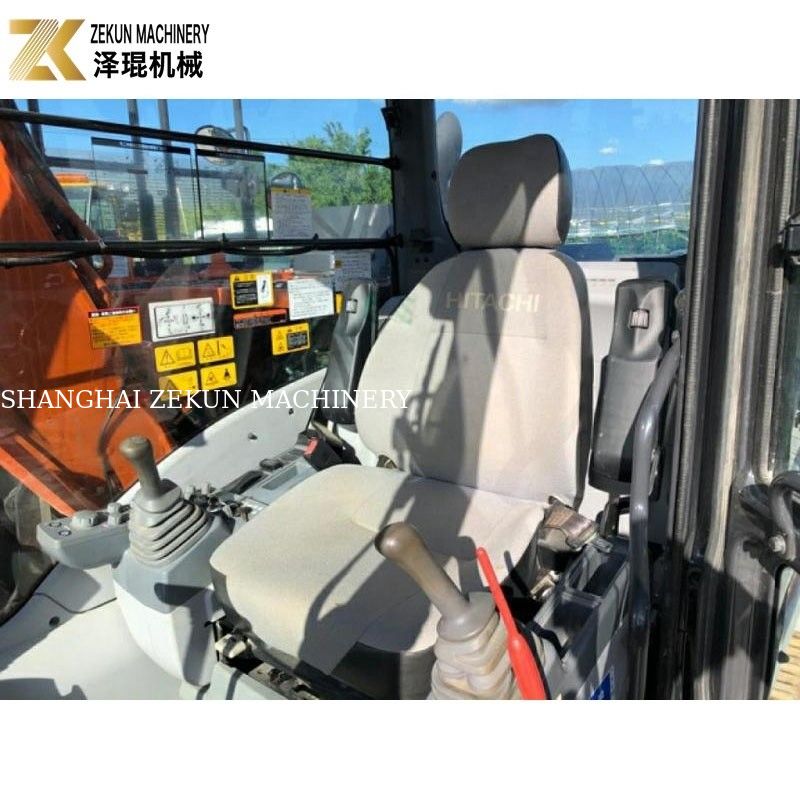 Excavateurs usés de 12 tonnes Hitachi ZX120 Excavateur ZX120-6 avec cylindre hydraulique d'origine