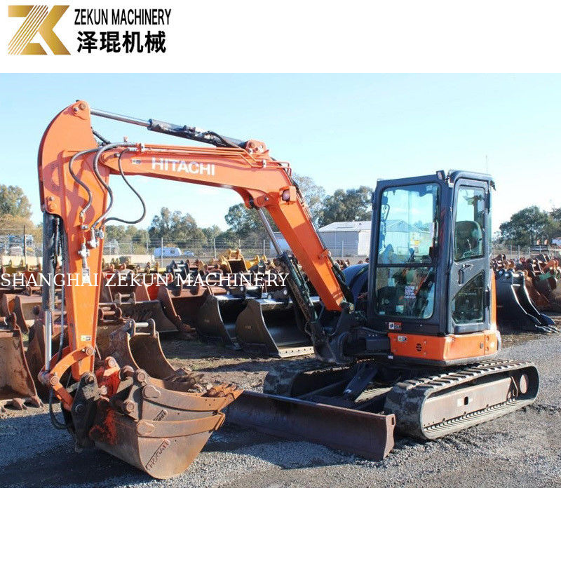 Excavateur de type mobile de type rampant Hitachi ZX55-5A avec une capacité de seau de 0,19 m3