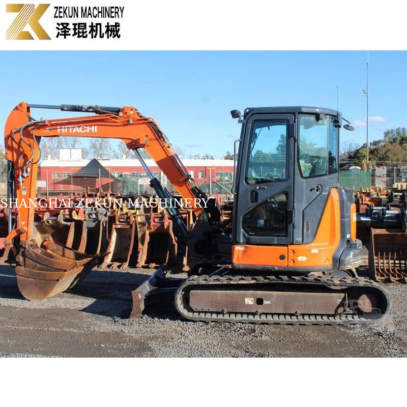 Excavateur de type mobile de type rampant Hitachi ZX55-5A avec une capacité de seau de 0,19 m3