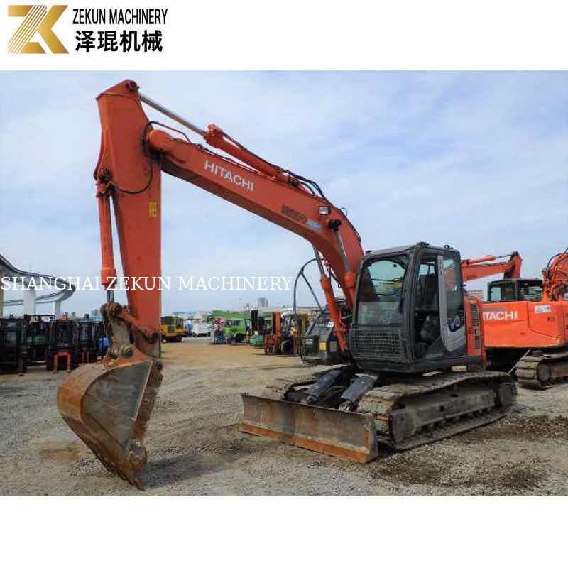 Excavateur original japonais Hitachi ZX135US avec pompe hydraulique originale et rampant