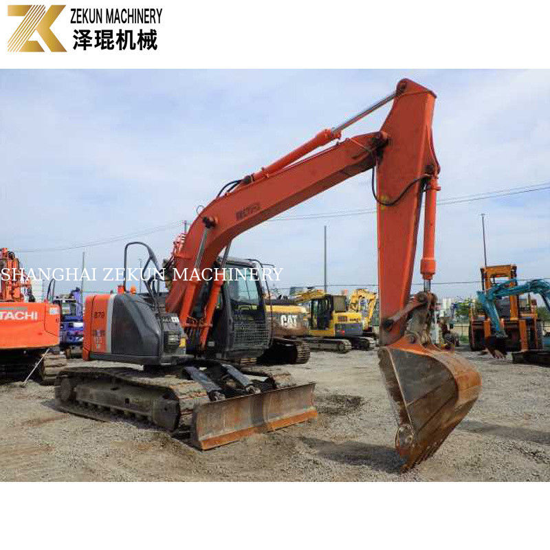 Excavateur original japonais Hitachi ZX135US avec pompe hydraulique originale et rampant