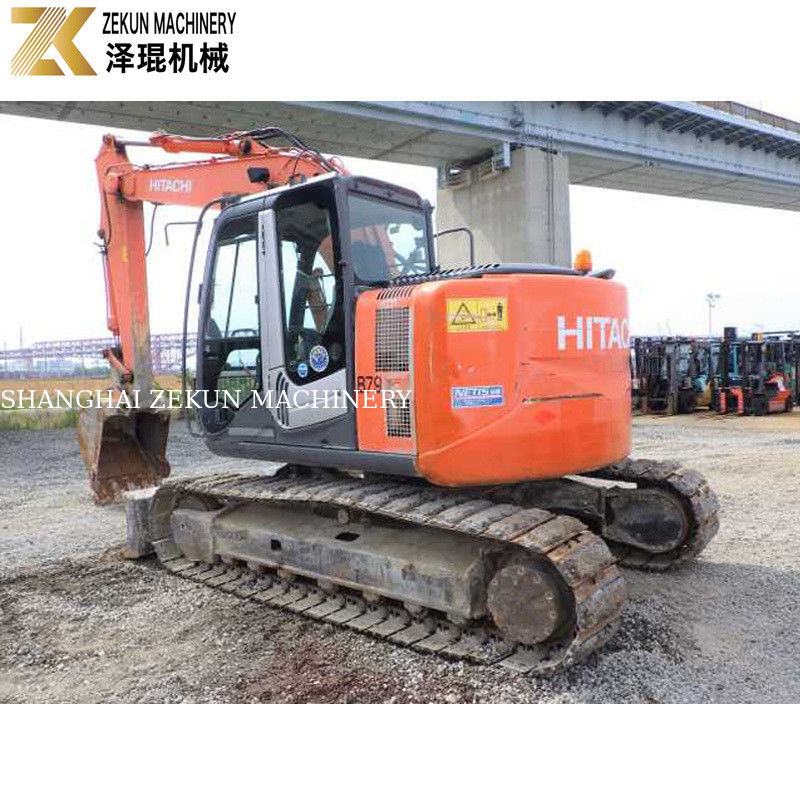 Excavateur original japonais Hitachi ZX135US avec pompe hydraulique originale et rampant