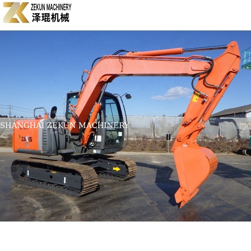 7 tonnes Hitachi Zaxis 70 Crawler Excavator ZX70 avec une capacité de seau de 0,3m3 utilisée en 2018