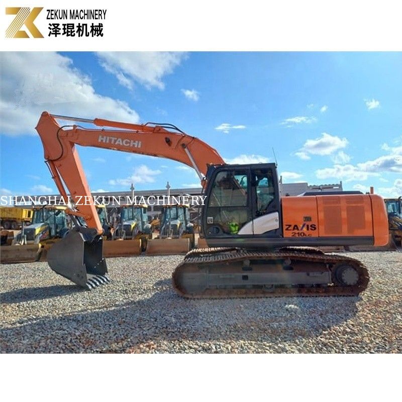 Excavatrice utilisée Hitachi ZX210 ZX210LC ZX210LC-3 avec moteur japonais original à chaud
