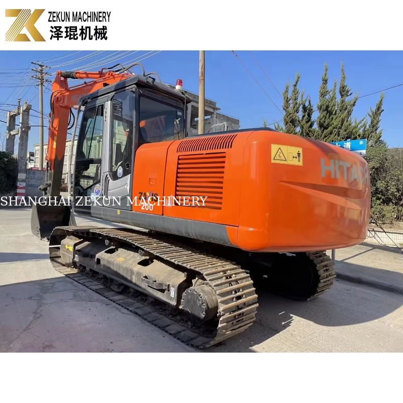 Temps de travail réduit Hitachi EX 200 Excavatrice avec pompe hydraulique Autres vannes hydrauliques