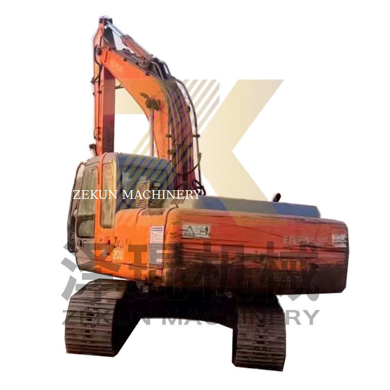 95% Excavateur Hitachi ZX200-6 utilisé pour les opérations et les tâches des machines de construction