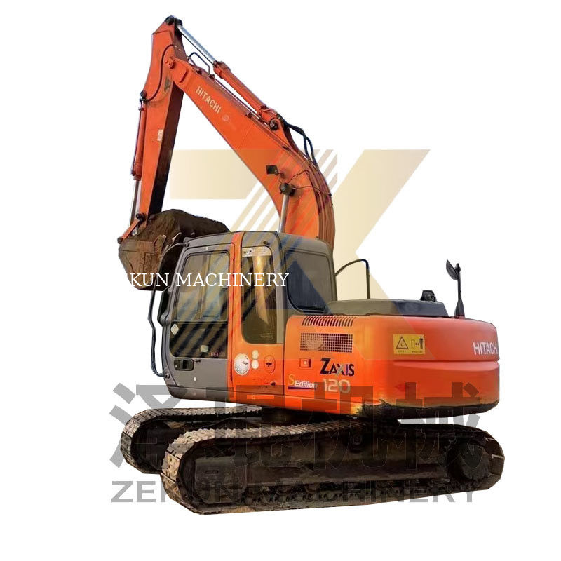 2018 ISUZU d'occasion Hitachi ZX120-6 DS 120 Mini Digger avec moteur ISUZU